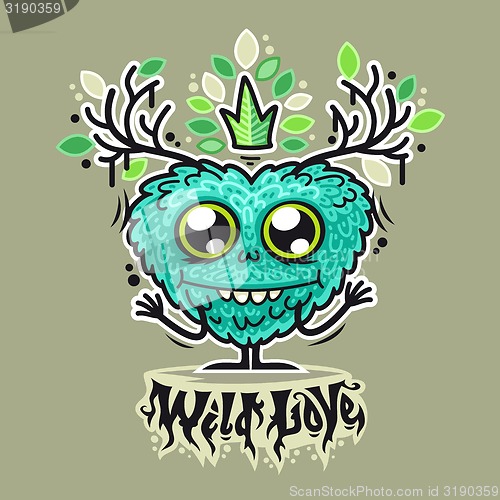 Image of Cute Wild Love Monster