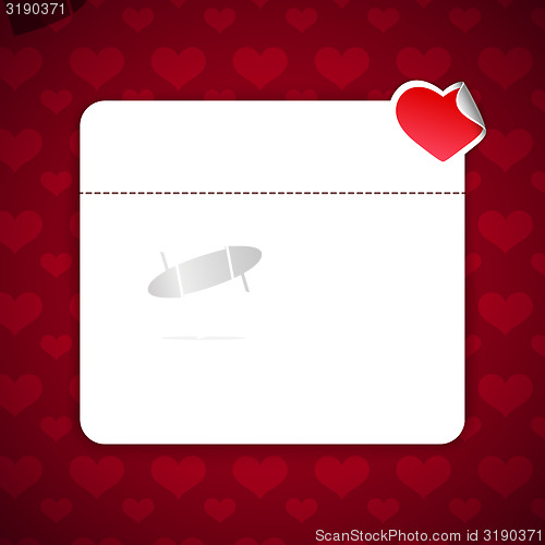 Image of Valentines Day Background With Copy Space