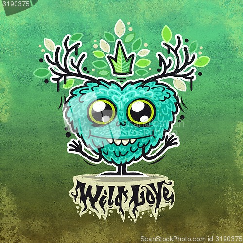 Image of Cute Wild Love Monster