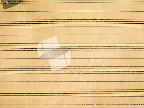 Image of Sheet music