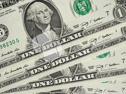 Image of Dollar notes 1 Dollar