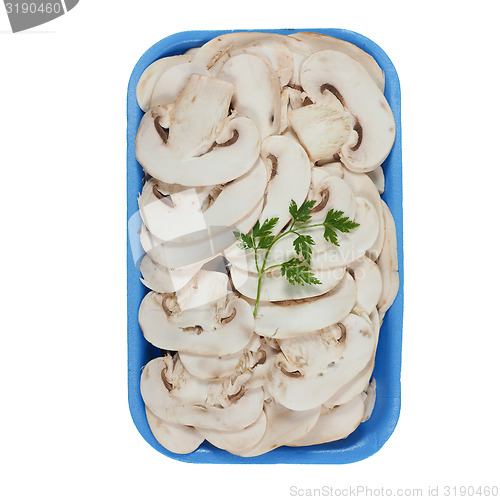Image of Champignon mushroom isolated