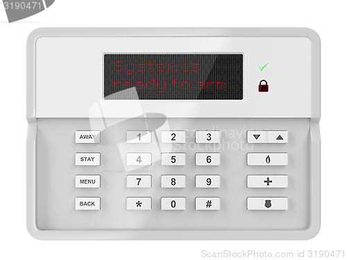 Image of Alarm control panel