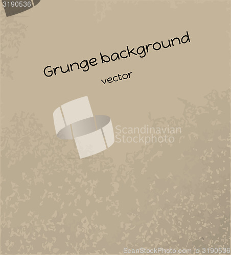 Image of brown grunge background