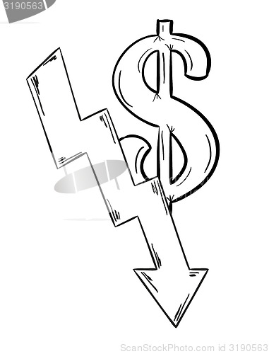 Image of sketch of the money