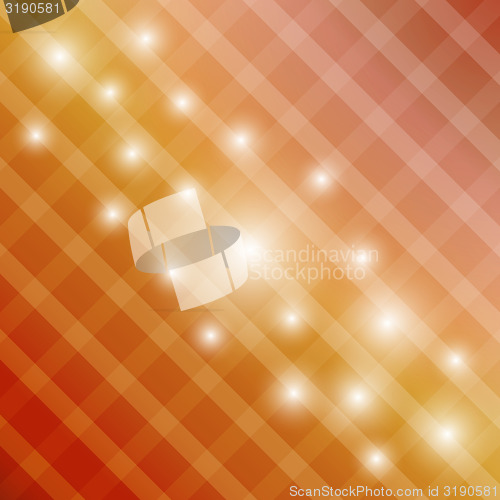 Image of gradient background with squares and shining stars