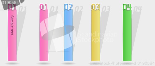 Image of color tower