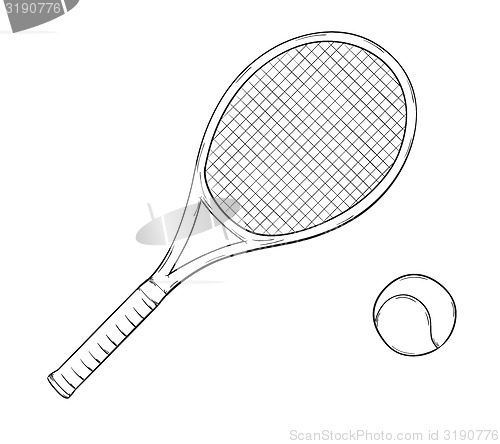 Image of tennis racket