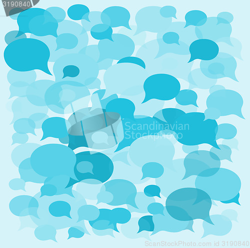 Image of background speech bubbles