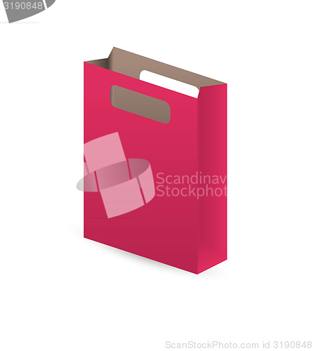 Image of red paper bag