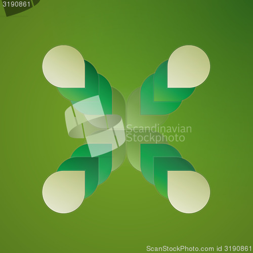 Image of background with green elements