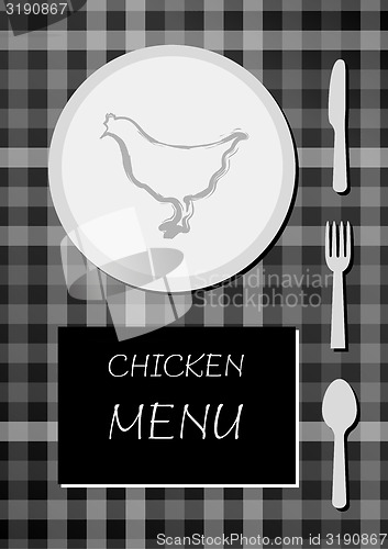 Image of chicken menu