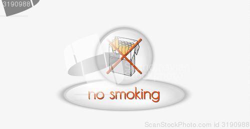 Image of no smoking button