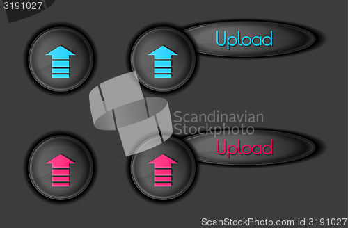 Image of upload buttons
