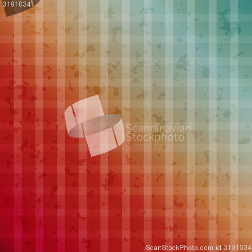 Image of gradient background with spots and squares