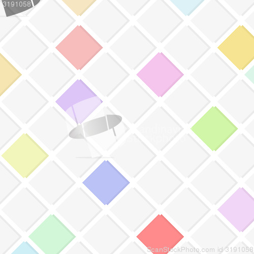 Image of flat background with squares