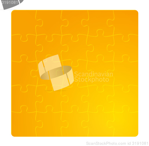 Image of gradient gold field of puzzles