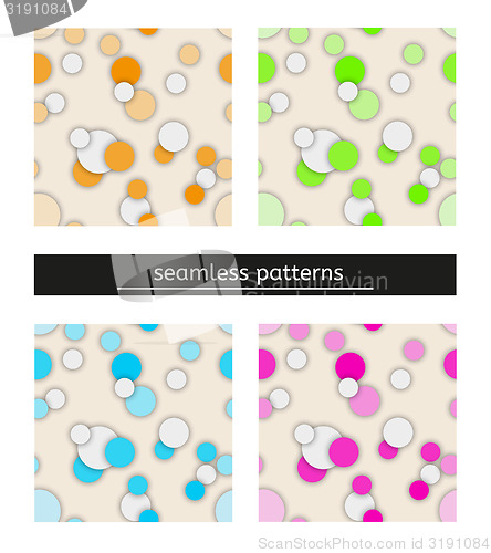 Image of seamless pattern with bubbles