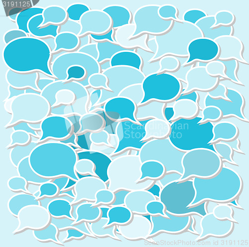 Image of background speech bubbles