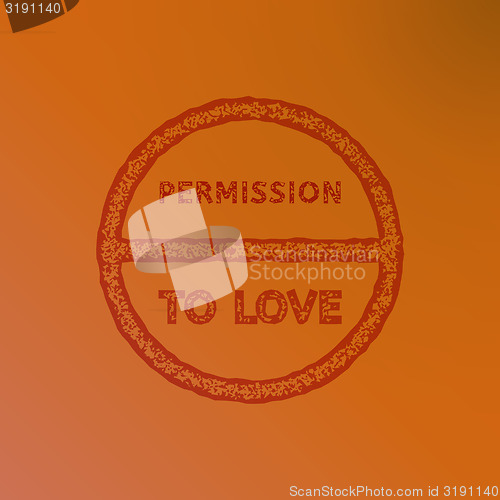 Image of permission to love