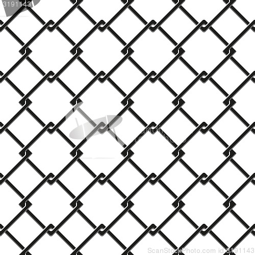 Image of seamless pattern of chain fence