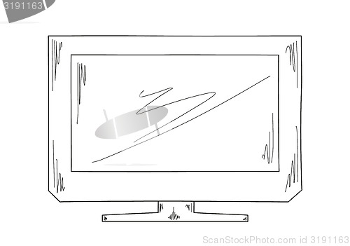 Image of sketch, television