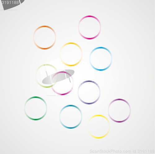 Image of background with circles