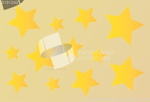 Image of gold stars