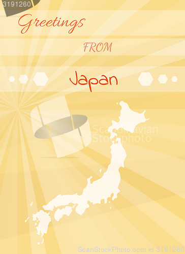 Image of greetings from japan