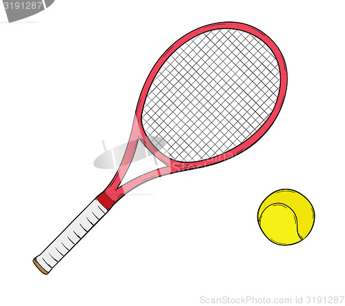 Image of tennis racket