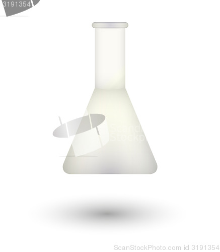 Image of empty flask