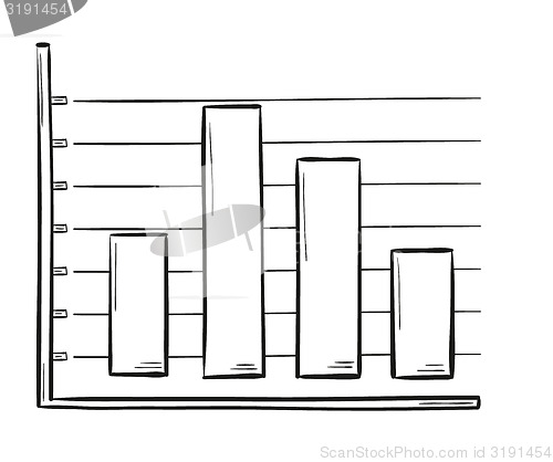 Image of sketch of the bar chart