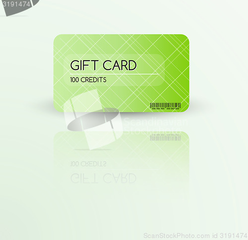 Image of Modern gift card template