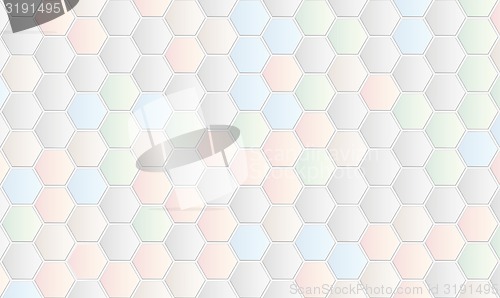 Image of background with hexagons