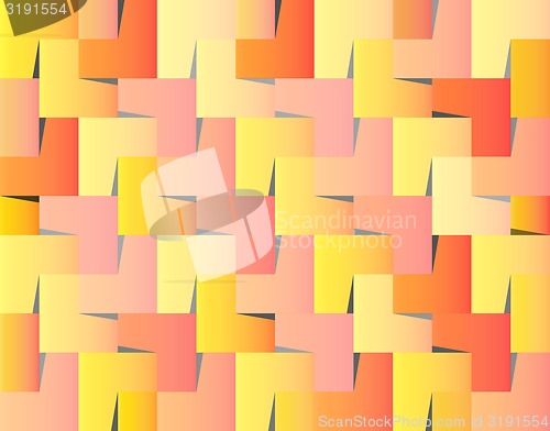 Image of wedged squares background