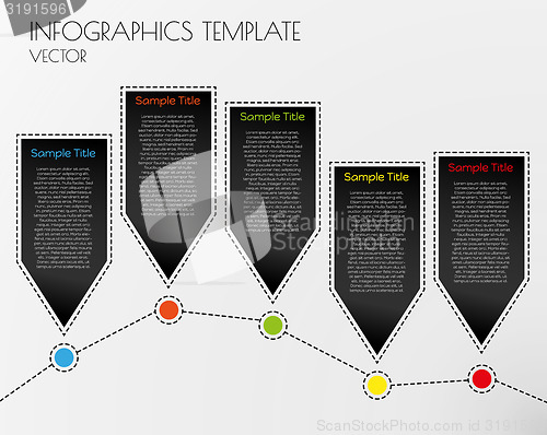 Image of white infographcs