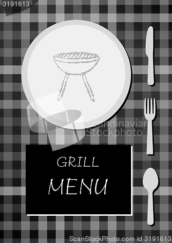 Image of grill menu