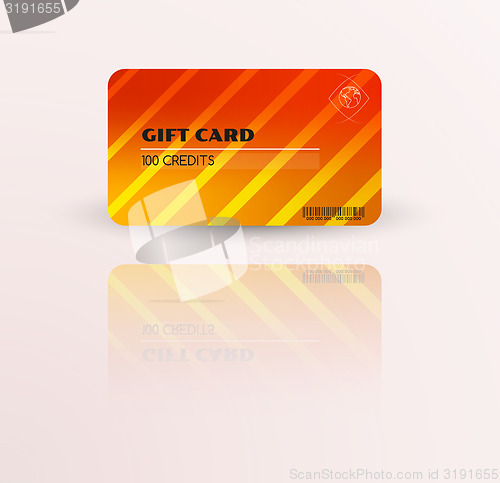 Image of Modern gift card template