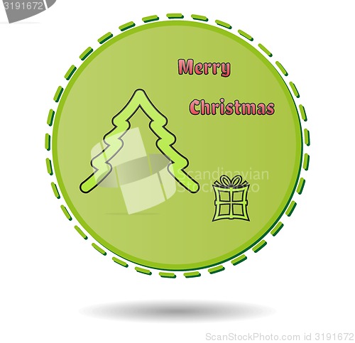 Image of merry christmas sign