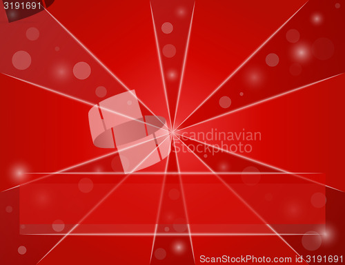 Image of red shining background