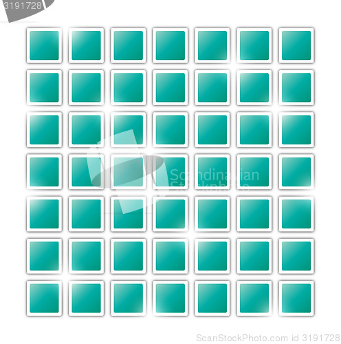 Image of field of green squares