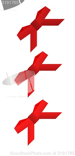 Image of red bows