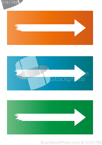Image of three different arrows