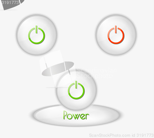 Image of power buttons