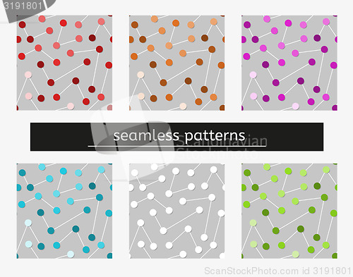Image of seamless pattern with bubbles