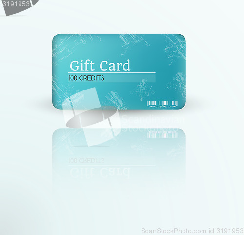 Image of Modern gift card template