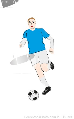 Image of soccer player