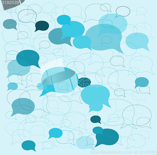 Image of background speech bubbles