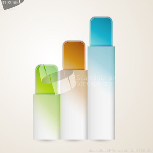 Image of blank vertical banners