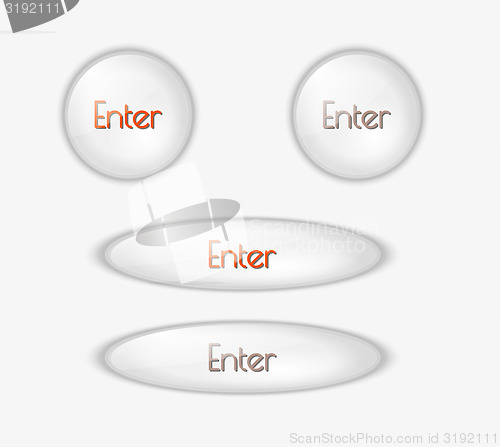 Image of enter button